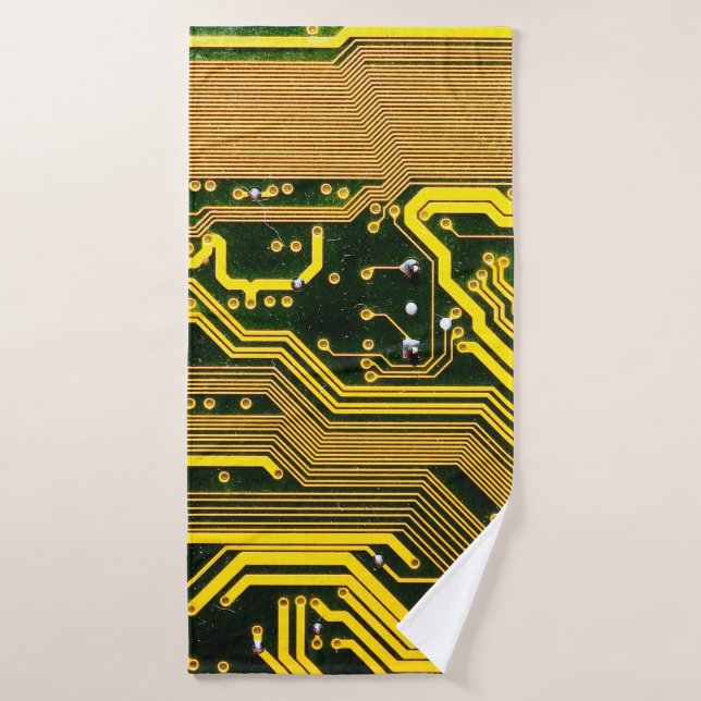 computer circuit boardtelecommunication,abstract,a bath towel (Bath Towel)