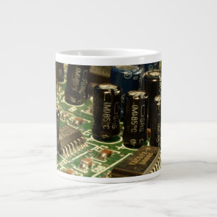 Computer Circuits Large Coffee Mug