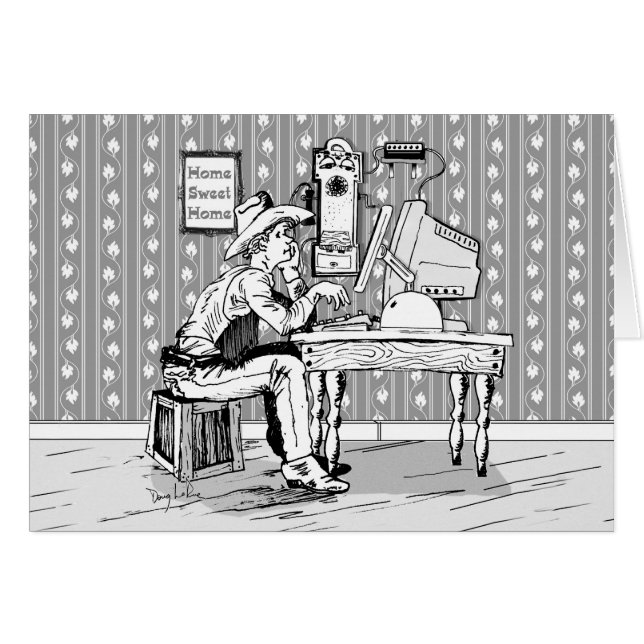 Computer Cowboy (Front Horizontal)