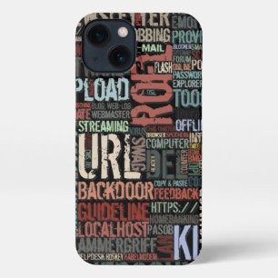 Computer Dictionary in Colours iPhone 13 Case