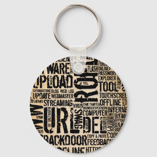Computer Dictionary... Key Ring (Front)