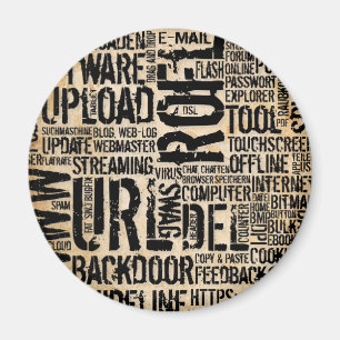 Computer Dictionary - vintage Magnet