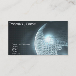 Computer Earth business card