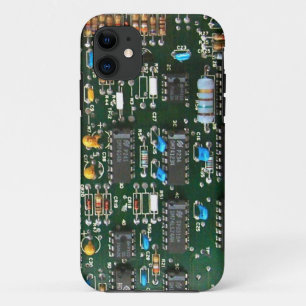 Computer Electronics Printed Circuit Board Image Case-Mate iPhone Case