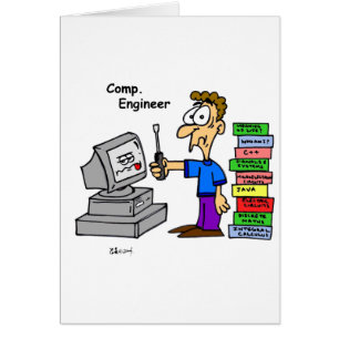 Computer Engineer Cartoon