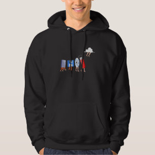 Computer Engineer Disc USB Floppy Disc Programmin Hoodie