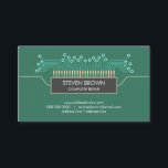 Computer engineer Science Circuit Board Coding Business Card<br><div class="desc">Computer engineer Science Circuit Board Coding</div>