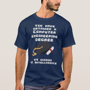 Computer engineering degree graduate funny rpg T-Shirt