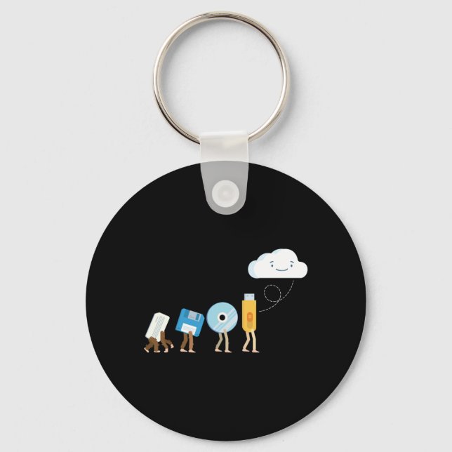 Computer Engineering Funny Geek Engineer Software Key Ring (Front)