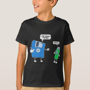 Computer Engineering I Father & Son Floppy Disk En T-Shirt