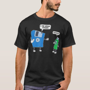 Computer Engineering I Mens Father  Son Floppy Dis T-Shirt