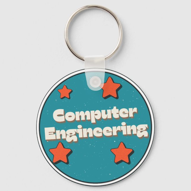Computer Engineering Key Ring (Front)