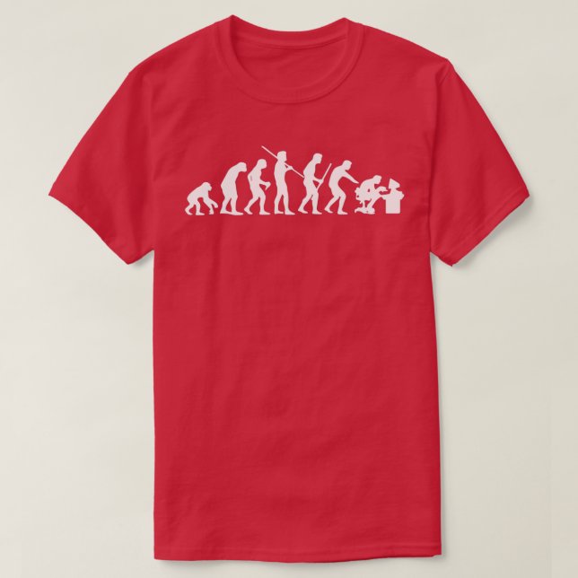 Computer Evolution  T-Shirt (Design Front)