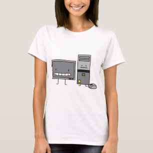 Computer Family IT Screen Mouse PC Tower T-Shirt