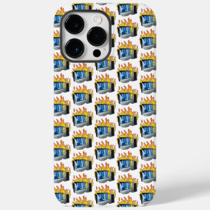 Computer Fire iPhone / iPad case