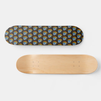 Computer Fire Skateboard deck