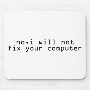 Computer Fixer Mouse Pad