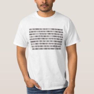 Computer Geek 101010 Binary Code Numeric T-Shirt