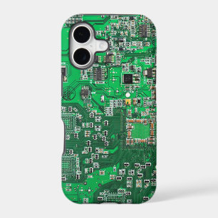 Computer Geek Circuit Board - green