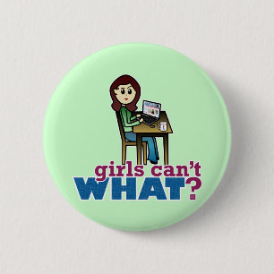 Computer Geek - Light 6 Cm Round Badge