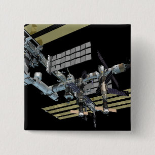 Computer generated view 15 cm square badge