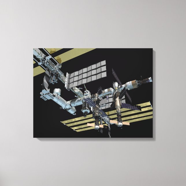 Computer generated view 17 canvas print (Front)