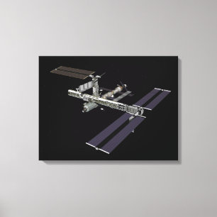 Computer generated view 18 canvas print