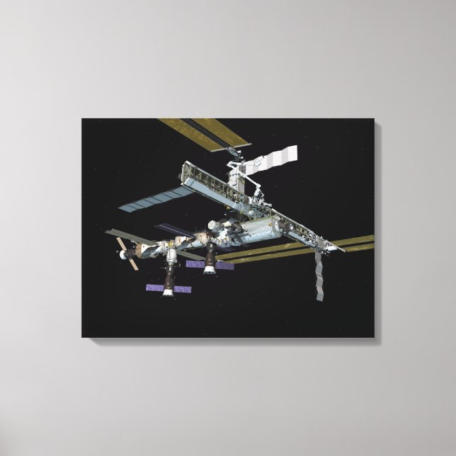 Computer generated view 21 canvas print (Front)