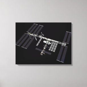 Computer generated view 24 canvas print