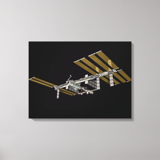 Computer generated view 25 canvas print (Front)