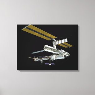 Computer generated view canvas print