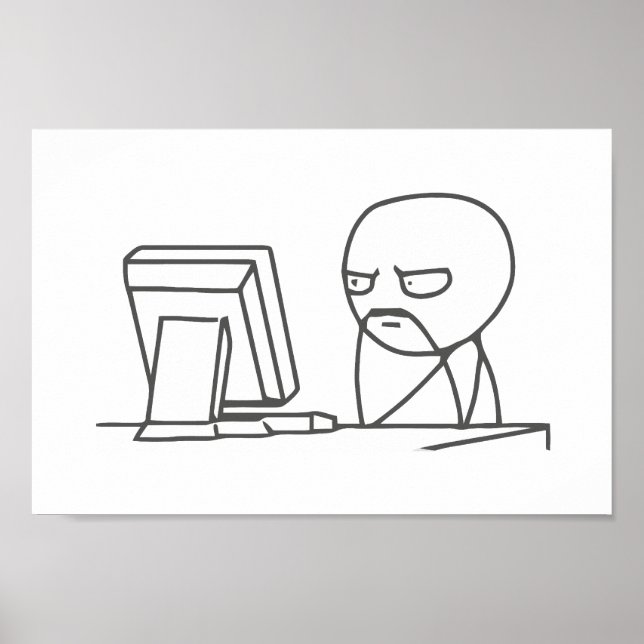 Computer Guy Meme‏ - Poster (Front)