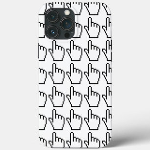 COMPUTER HAND POINTER / MOUSE CURSOR iPhone 13 PRO MAX CASE