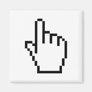 COMPUTER HAND POINTER / MOUSE CURSOR MAGNET