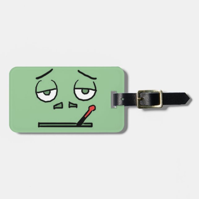 Computer Ills Luggage Tag (Front Horizontal)