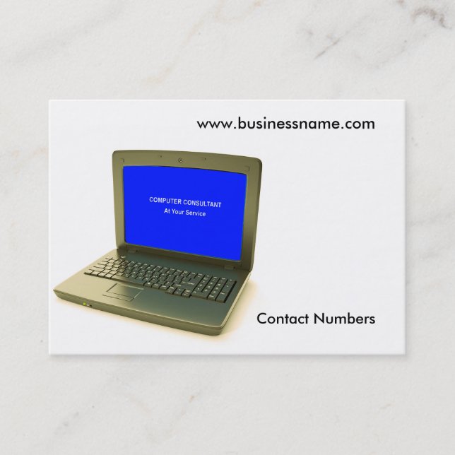 Computer image for Business- Card (Front)