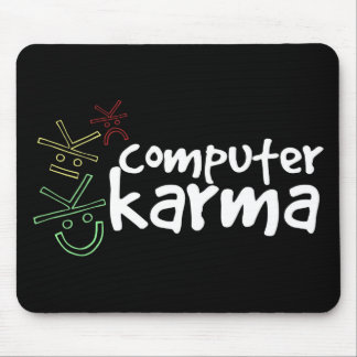 Computer Karma Mouse Pad