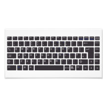Computer Keyboard Poster