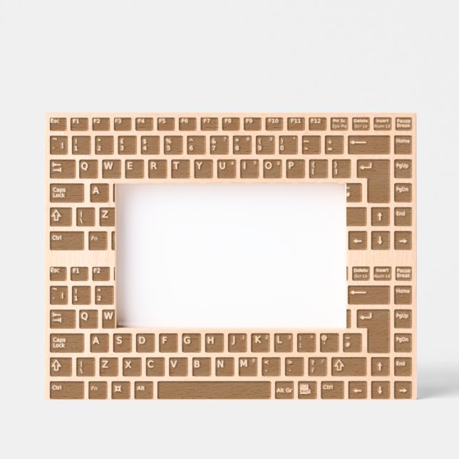 Computer Keyboards Design Engraved Frames (Front)
