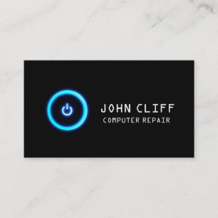 Computer, Laptop, PC Repair Business Card