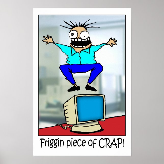 Computer Madness Poster (Front)