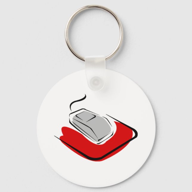 Computer Mouse Key Ring (Front)