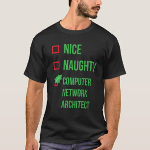 Computer Network Architect Funny Pajama Christmas T-Shirt