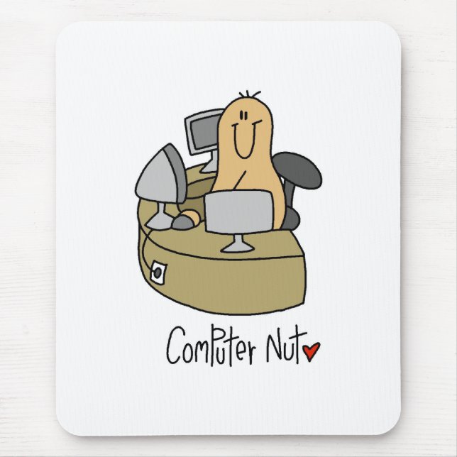 Computer Nut Mouse Pad (Front)