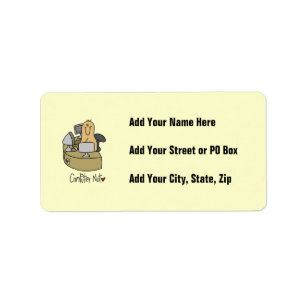 Computer Nut T-shirts and Gifts Label