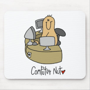 Computer Nut T-shirts and Gifts Mouse Pad