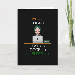 Computer Programmer and Developer Card