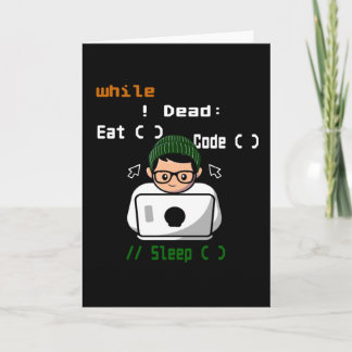 Computer Programmer and Developer Card