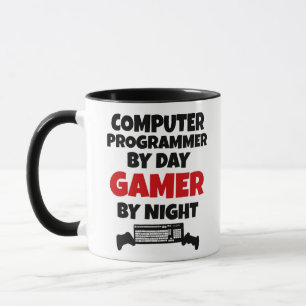 Computer Programmer by Day Gamer by Night Mug