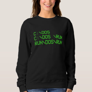 Computer Programmer  C Dos C Dos Run Run Dos Run Sweatshirt
